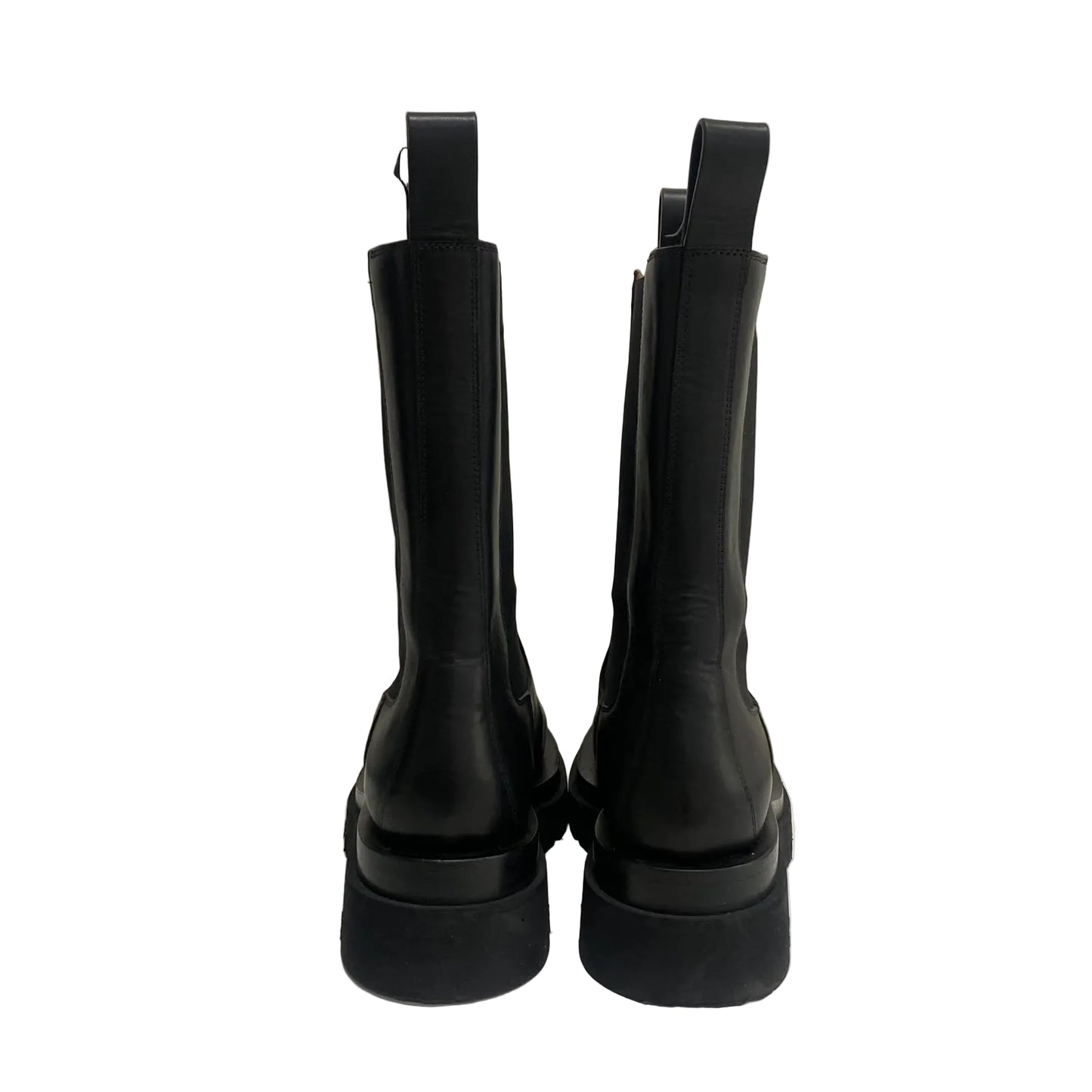 Bota Bottega Veneta Preta Cano Alto Tam 37 Br