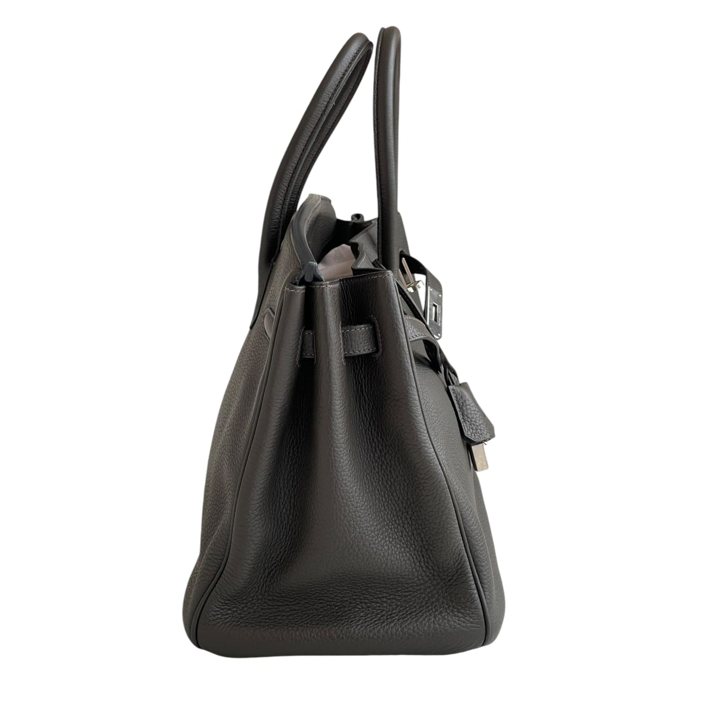 Bolsa Hermès Birkin 30 Cinza Chumbo