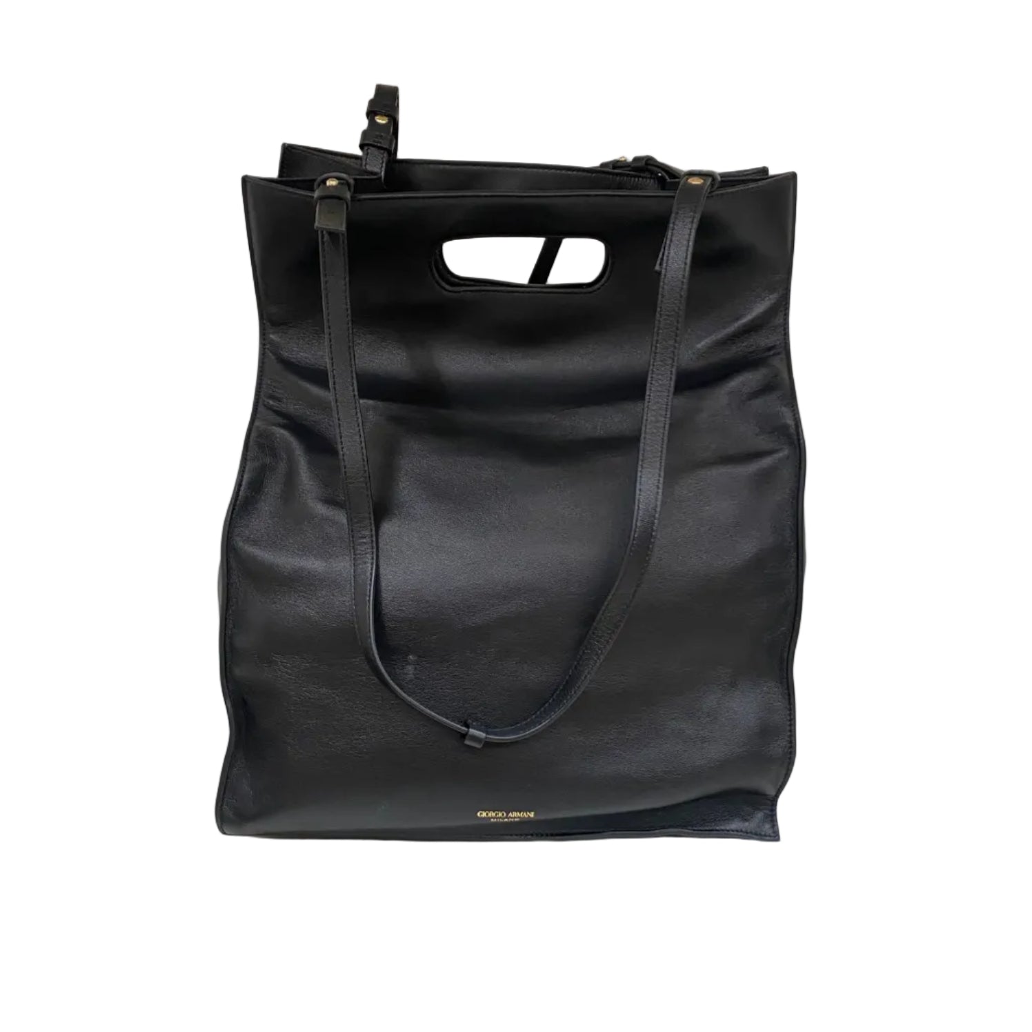 Bolsas . Bolsa Giorgio Armani Preta
