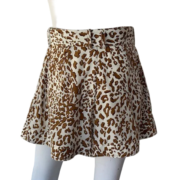 Short Zimmermann Animal Print Tam 38 Br