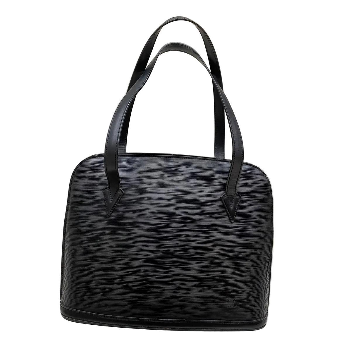 Bolsa Louis Vuitton Lussac Epi Preta Tote