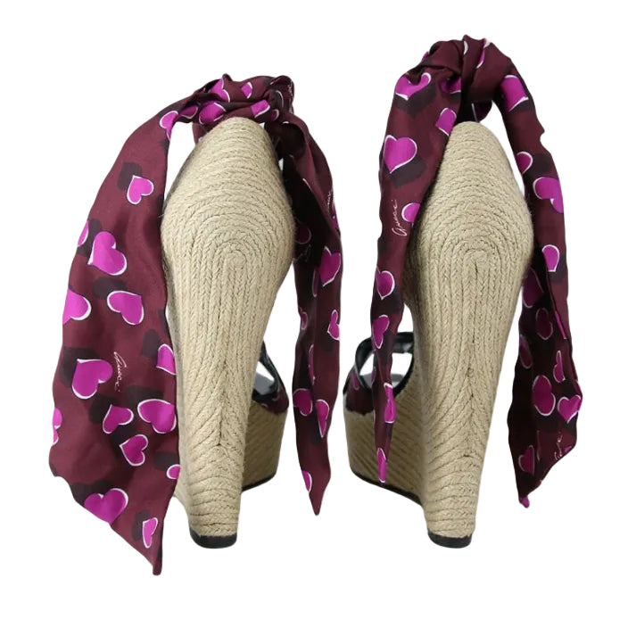 Tamanco Gucci Tira Estampada Tam 35,5 Br