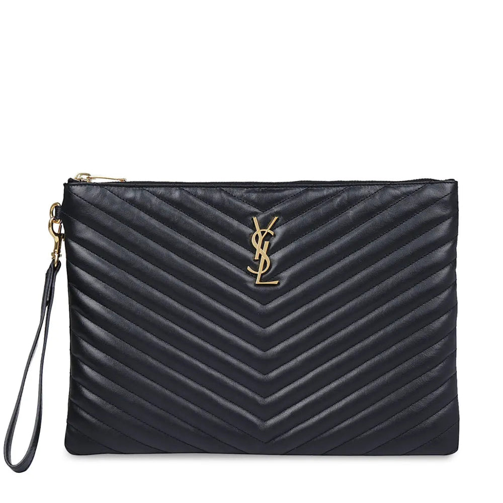 Clutch Saint Laurent Preta