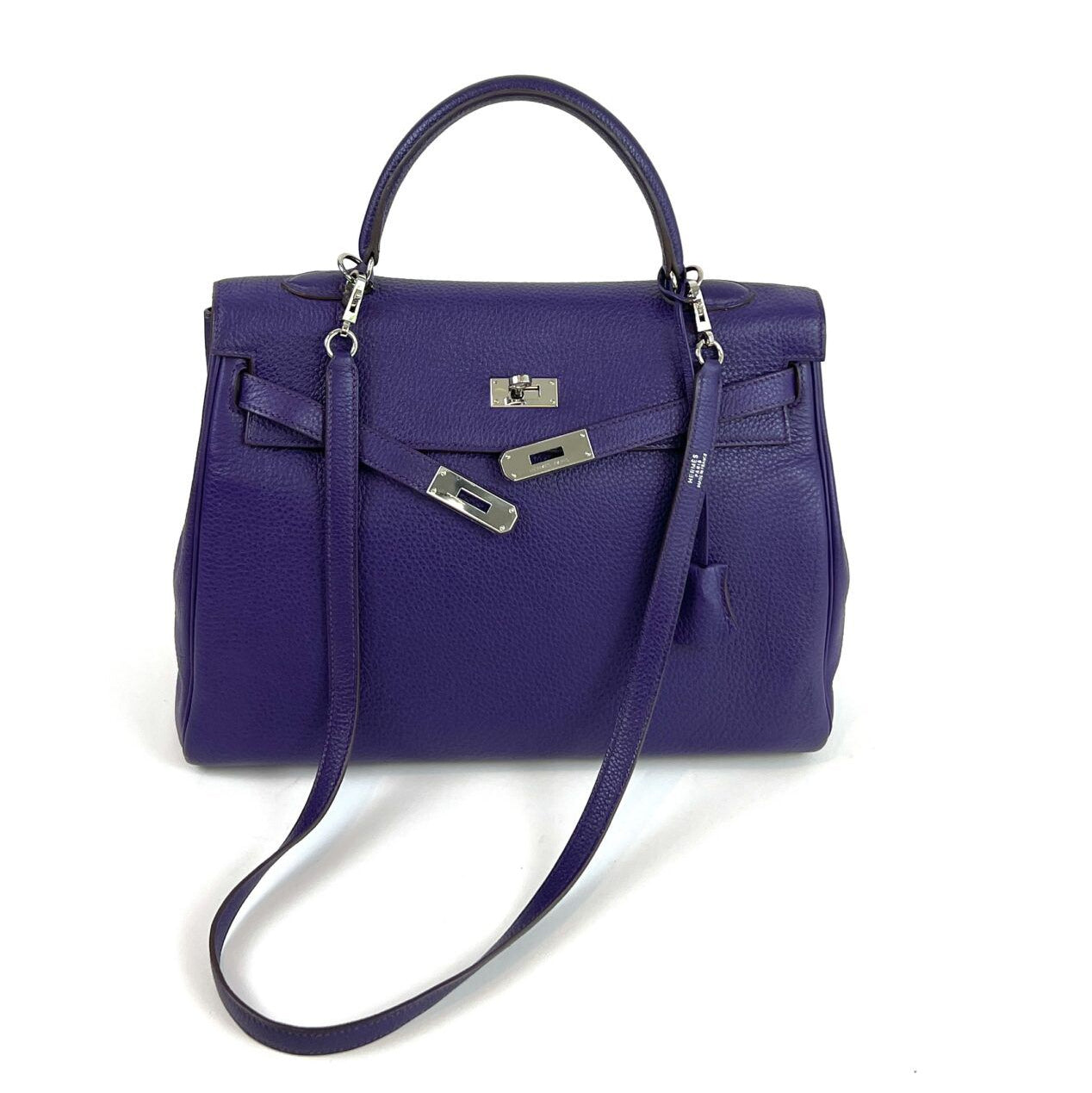 Bolsa Hermés Kelly Roxa 35