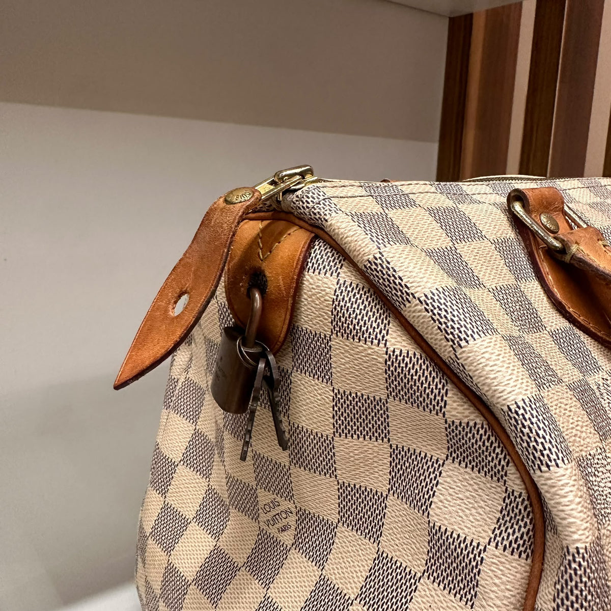 Bolsa Louis Vuitton Speedy Damier Azur