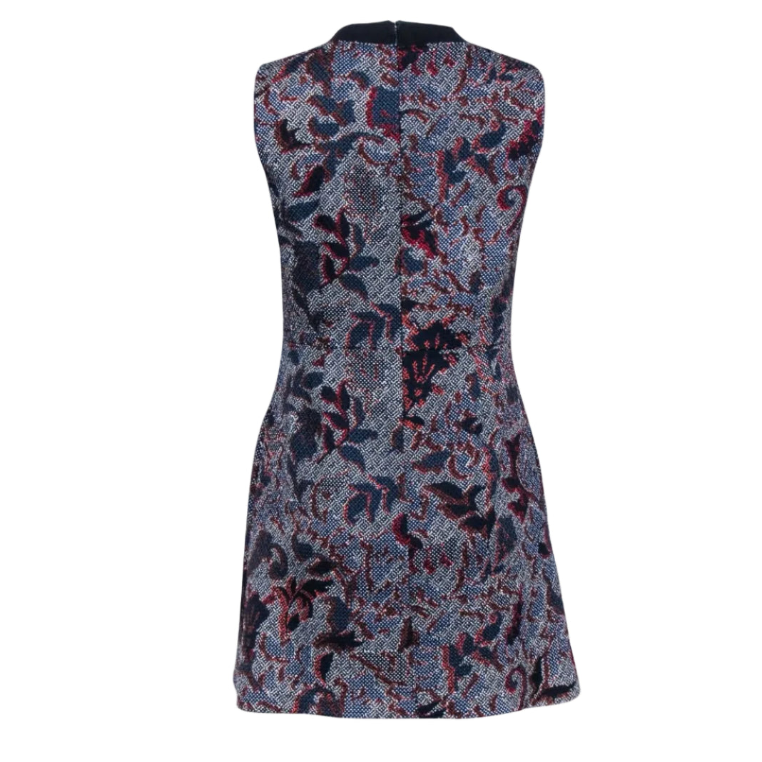 Vestido Tory Burch Estampado Tweed Tam 38 Br