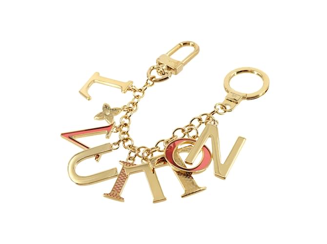 Chaveiro Louis Vuitton Dourado