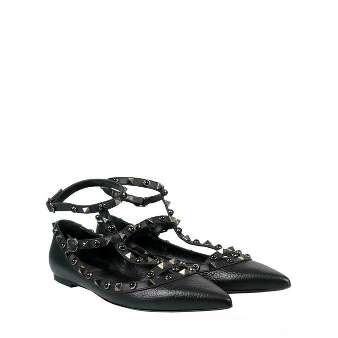 Sapatilha Valentino Rockstud Preto Tam 37 Br