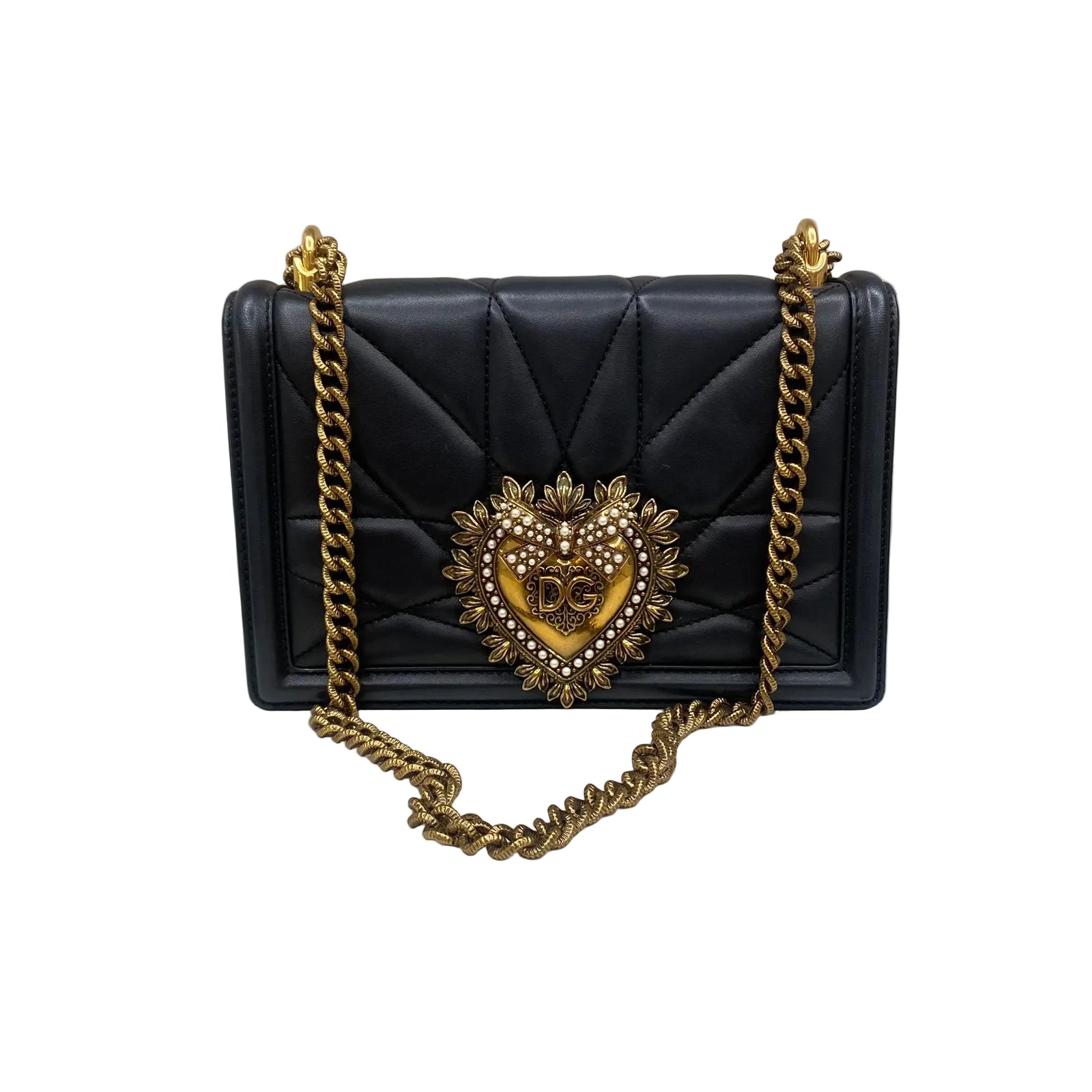 Bolsas . Bolsa Dolce & Gabbana Devotion Preta
