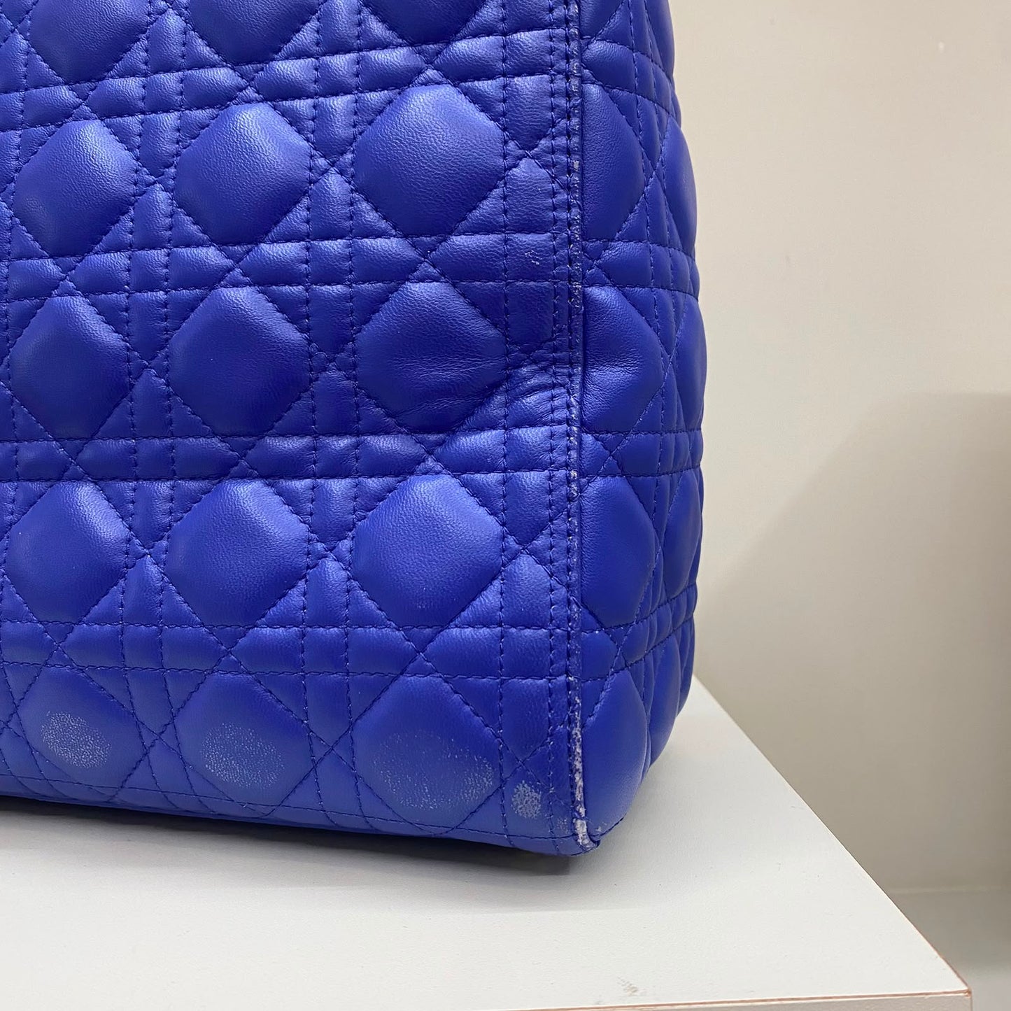 Bolsa Lady Dior Azul