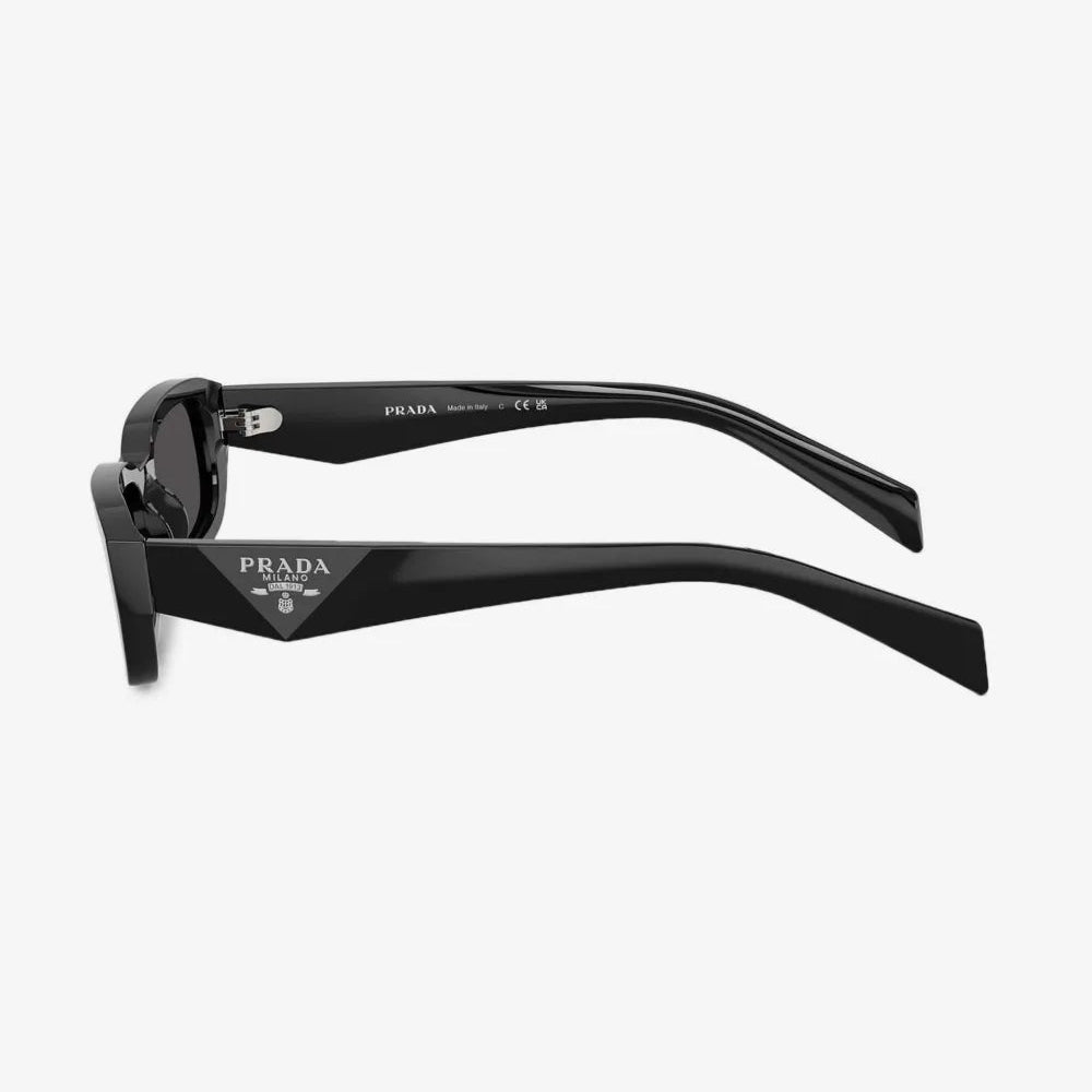 Oculos Prada Retangular Preto