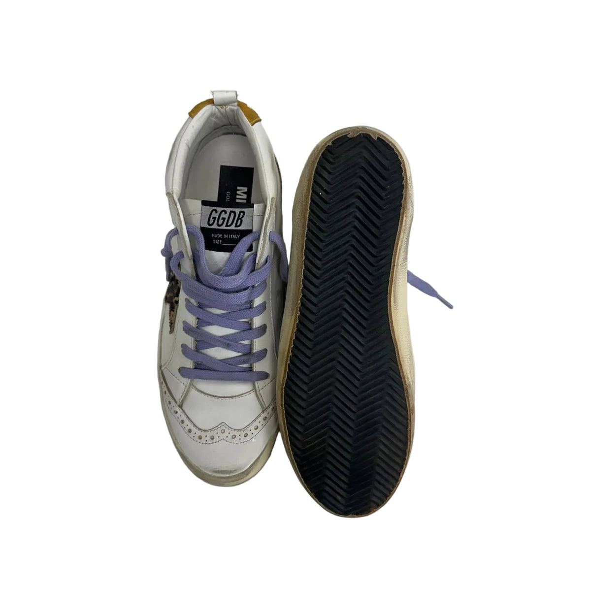 Tênis Golden Goose Mid Star Branco Tam 37 BR