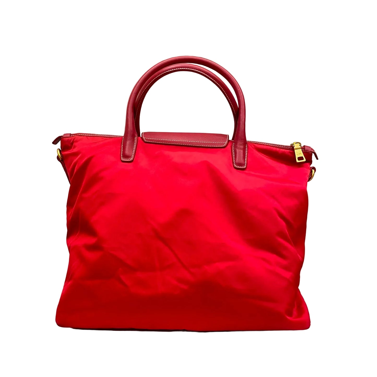 Bolsa Prada Tessuto Nylon Vermelha