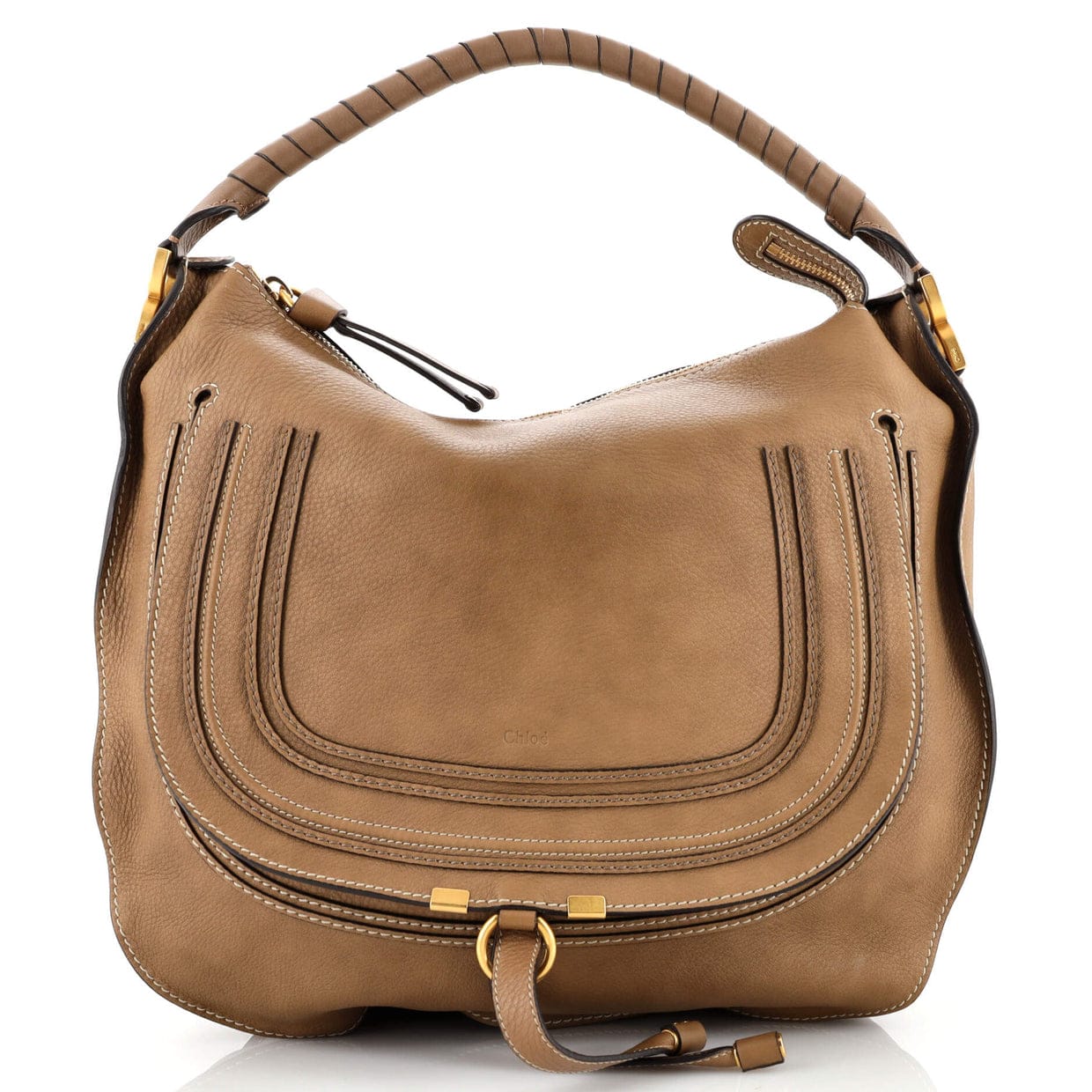 Bolsas . Bolsa Chloé Marcie Bege Grande