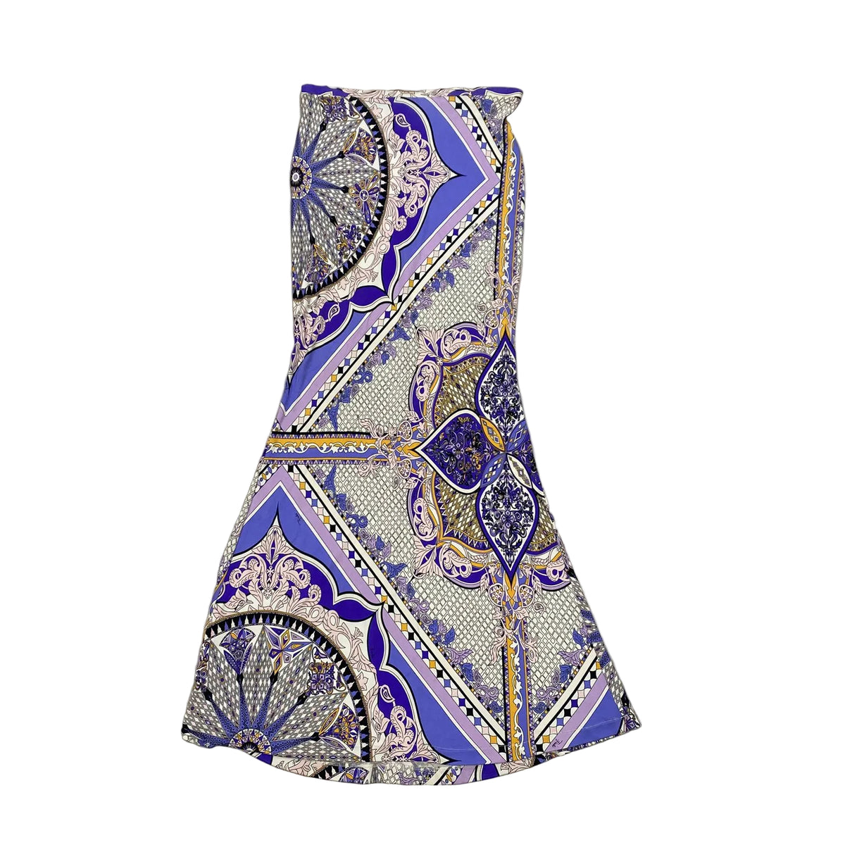 Vestido Emilio Pucci Estampa Roxa Tam 36/38 BR