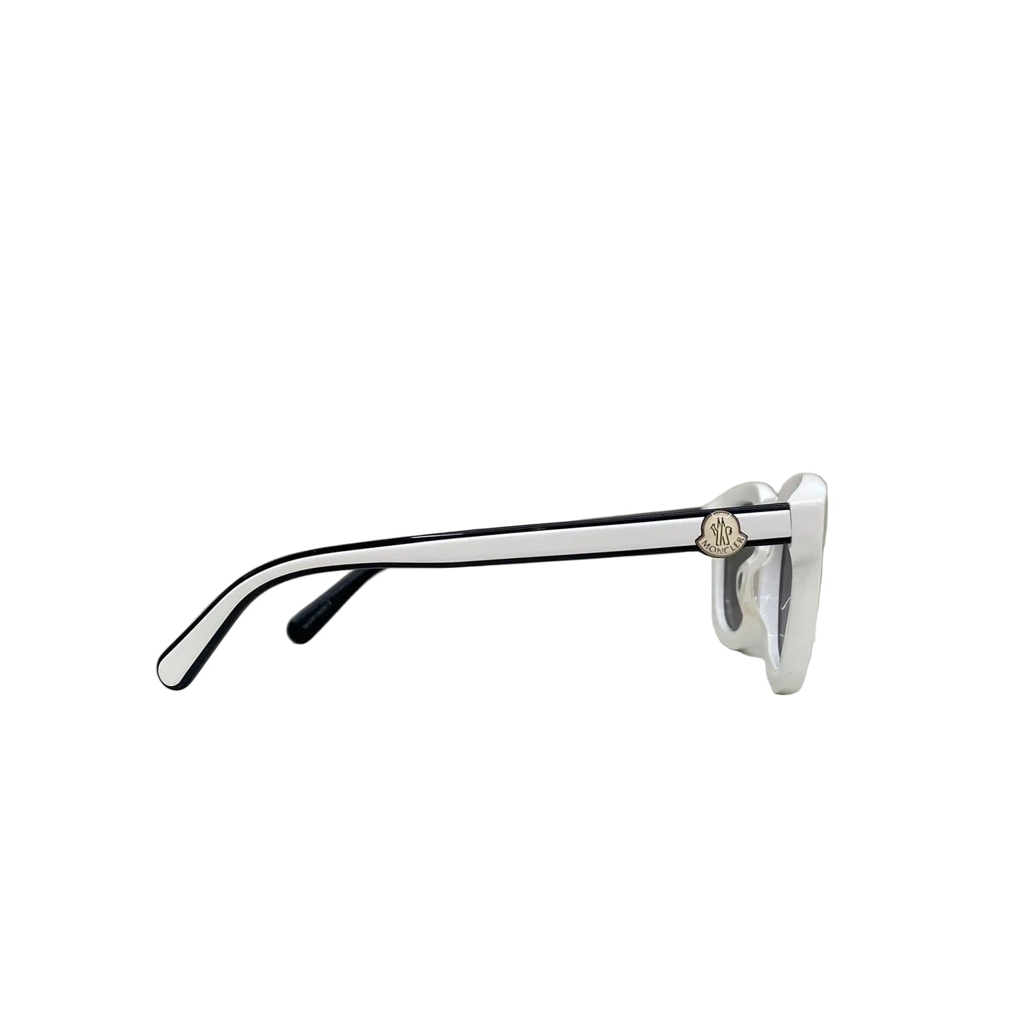 Oculos Moncler Redondo Branco