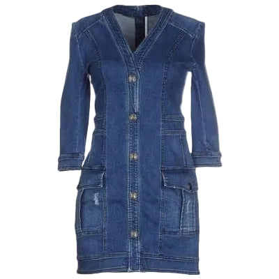 Vestido Pierre Balmain Jeans Tam 38 Br