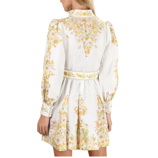 Vestido Zimmermann Super Eight Tubular Mini Dress Tam 36 BR