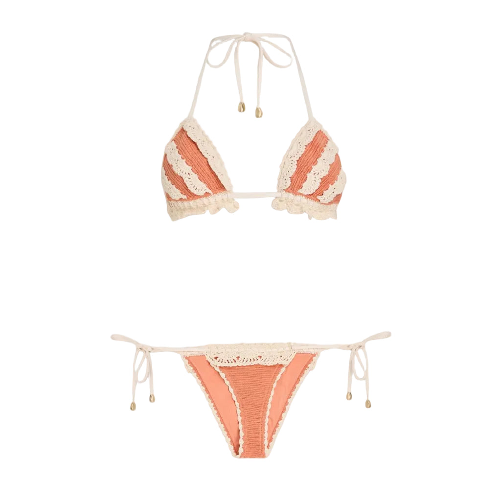 Biquini Zimmermann Croche Laranja Tam 34 Br