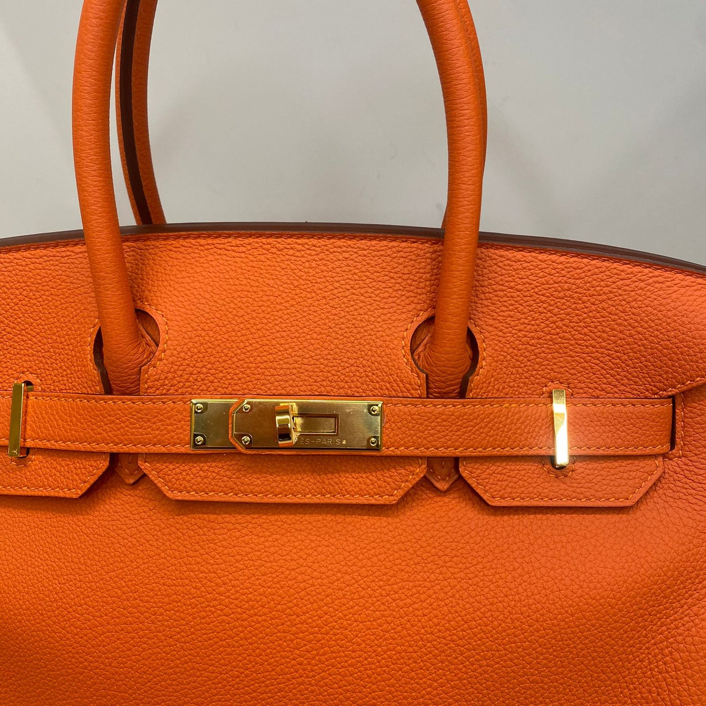 Bolsa Birkin Laranja 30