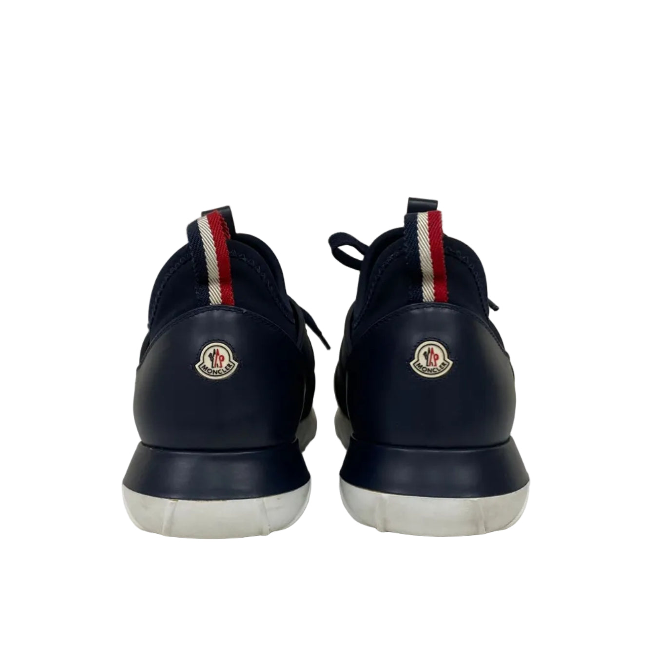 Tênis Moncler Azul Marinho e Branco Tam 41 Br