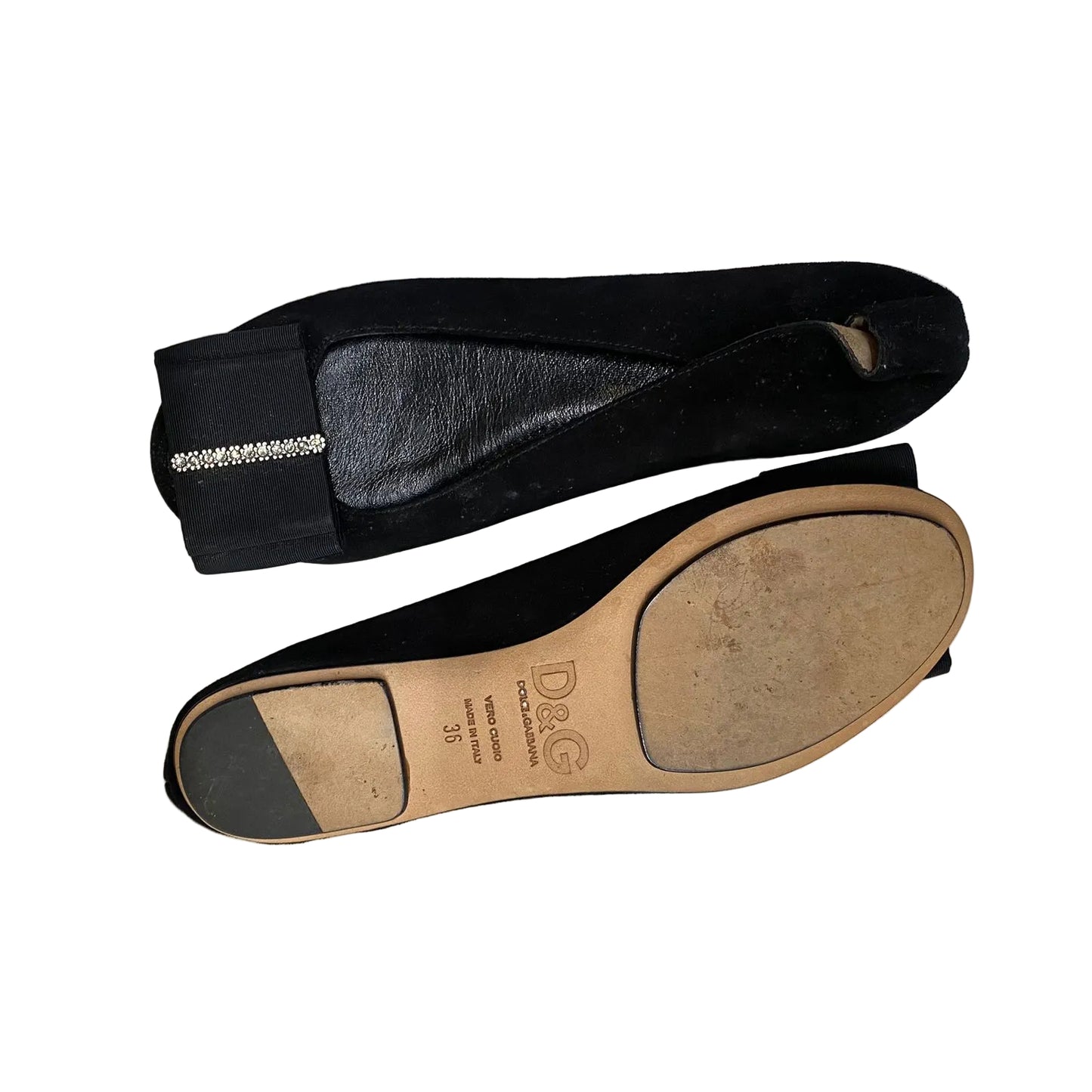 Sapatilha Dolce&Gabbana Preta Camurca Tam 34 BR