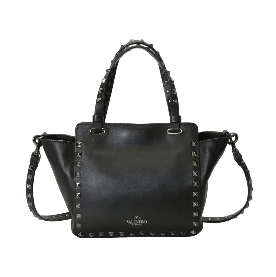 Bolsa Valentino Garavani Rockstud Preta