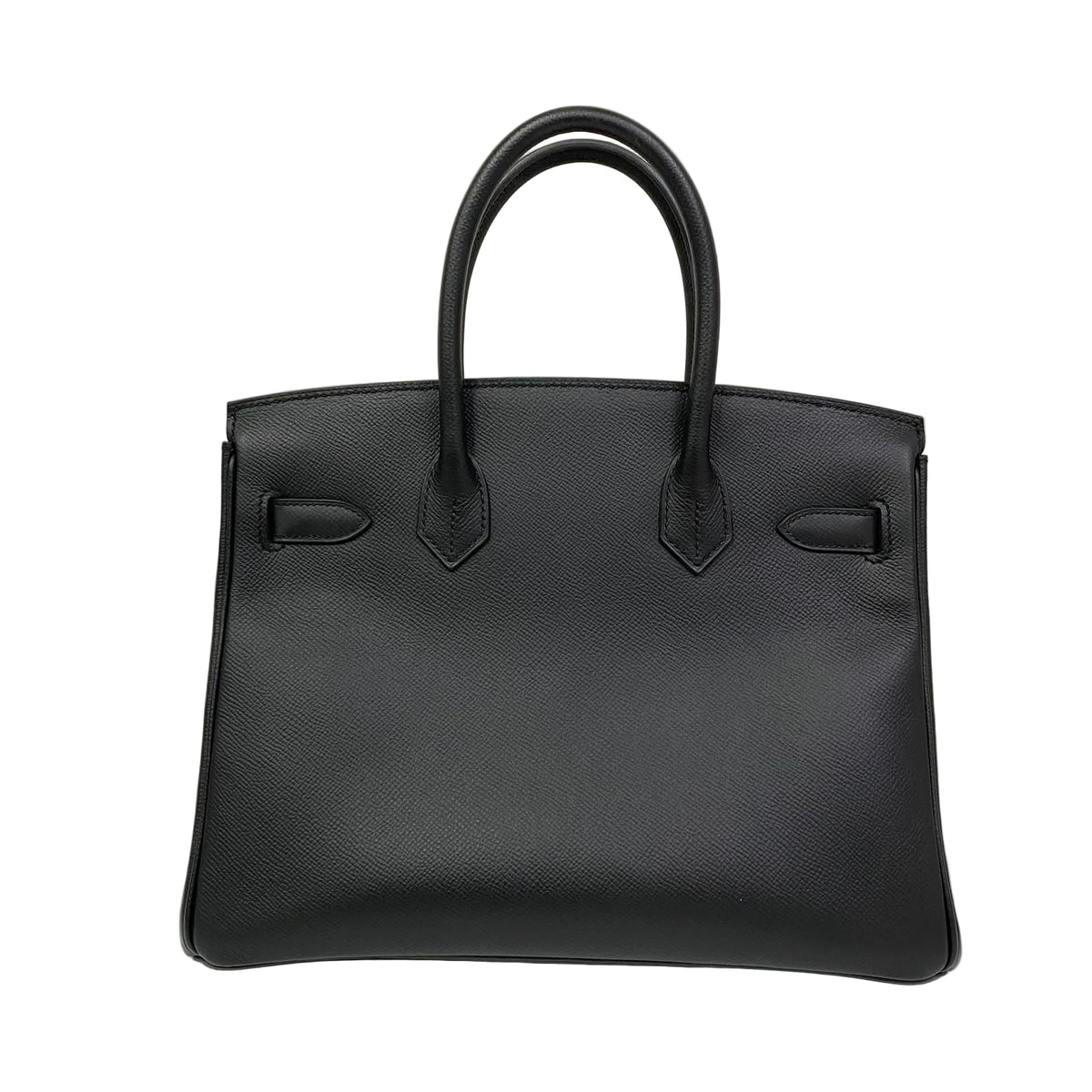 Bolsa Hermes Birkin 30 Preta Ferragem Gold
