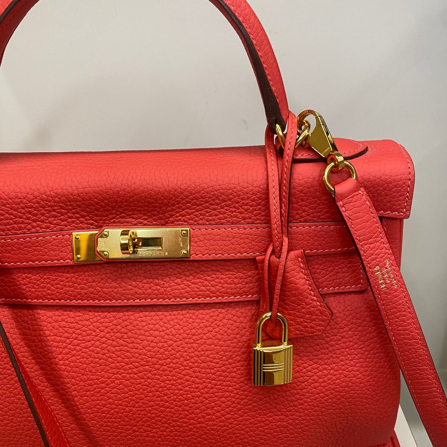 Bolsa Kelly Vermelha 32