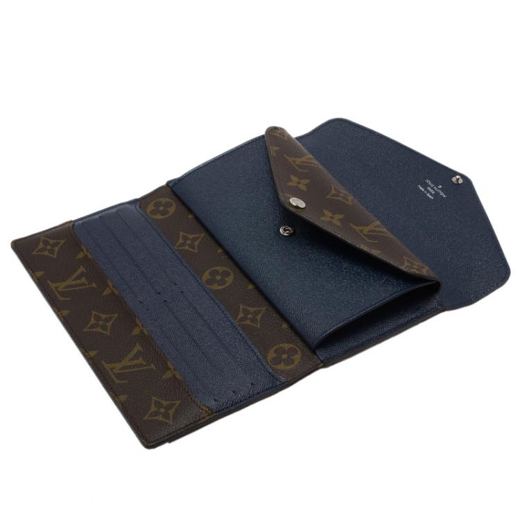Carteira Louis Vuitton Marrom e Azul