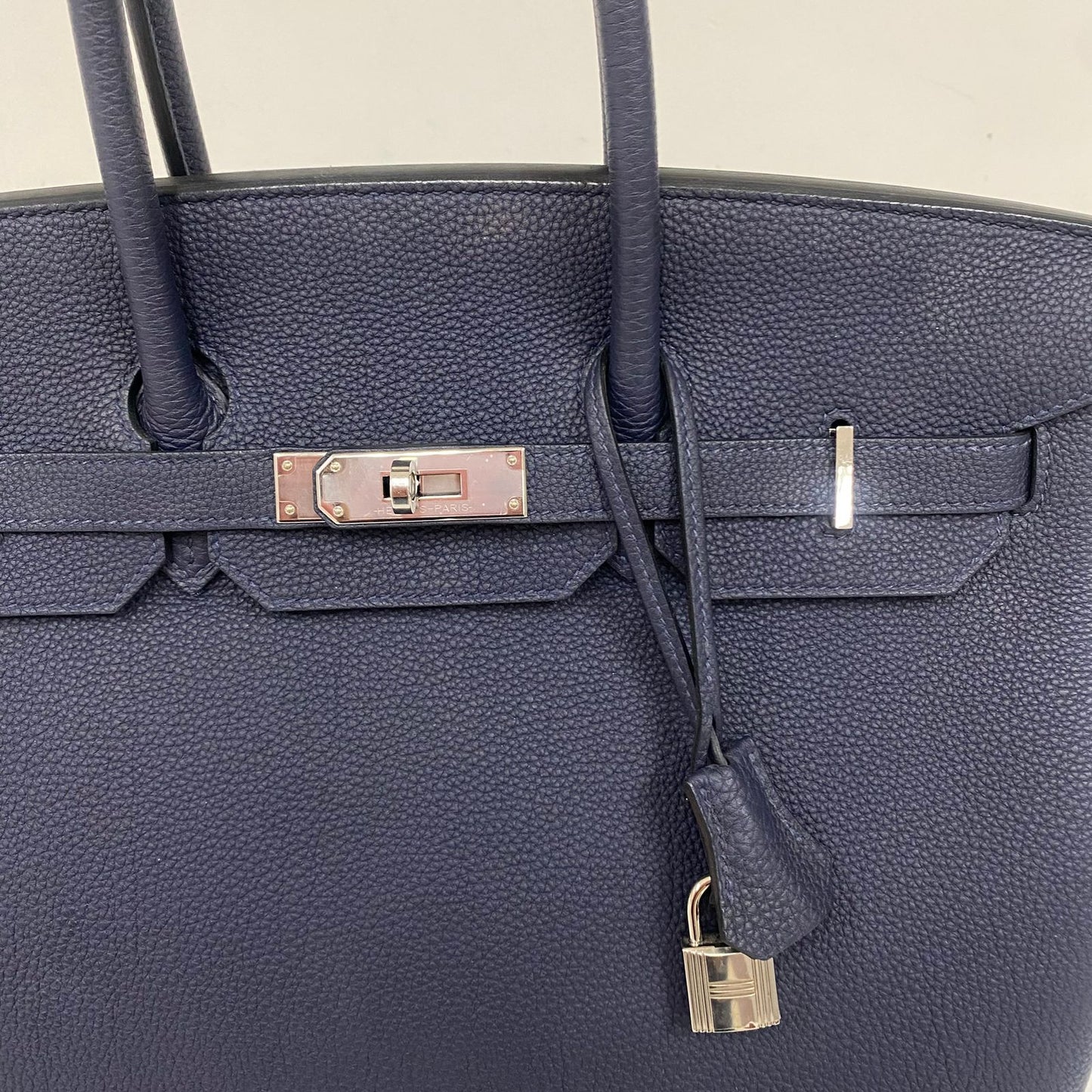 Bolsa Hermès Birkin 35 Azul