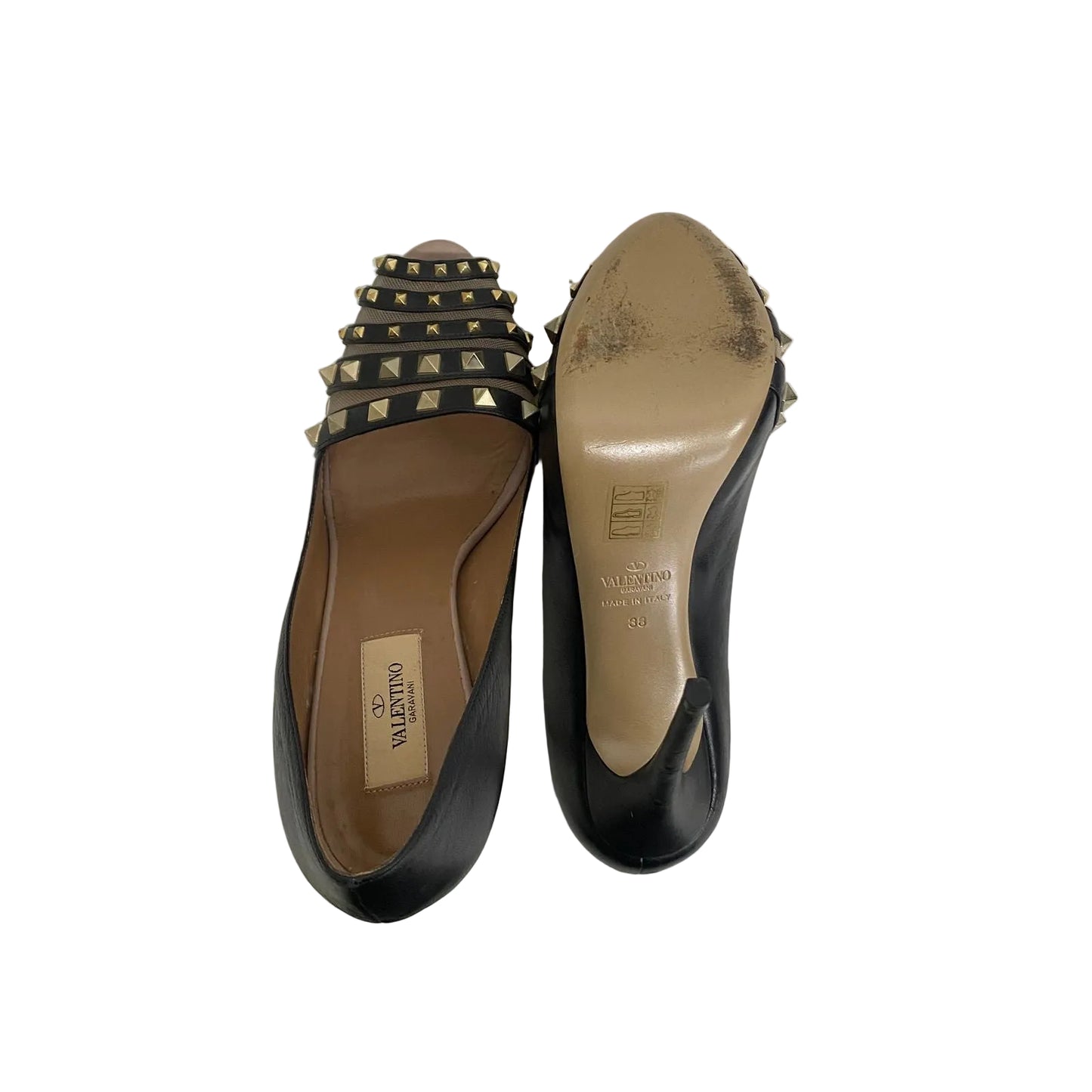 Sapato Valentino Salto Preto Tam 36 Br
