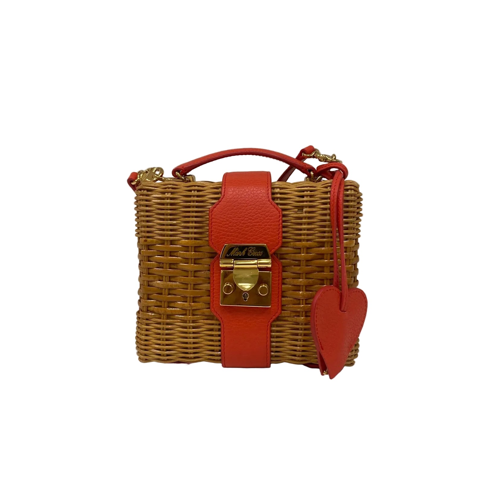 Bolsas . Bolsa Mark Cross Caramelo e Laranja
