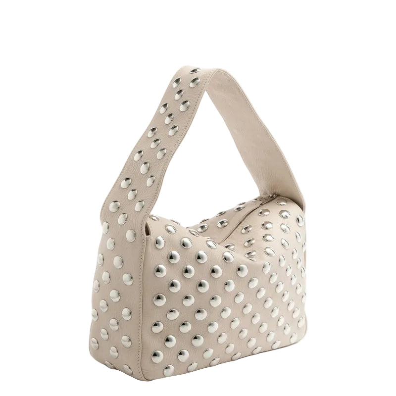 Bolsa Khaite Couro Bege