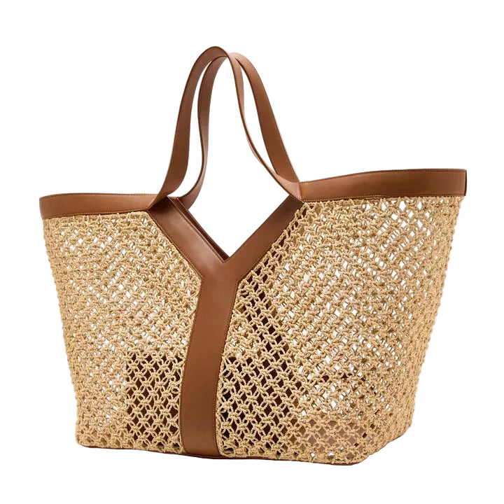 Bolsa Saint Laurent Tote Raffia