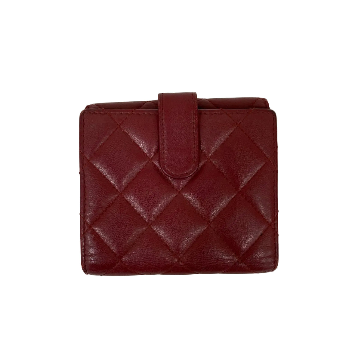 Carteira Chanel Quilted Vinho