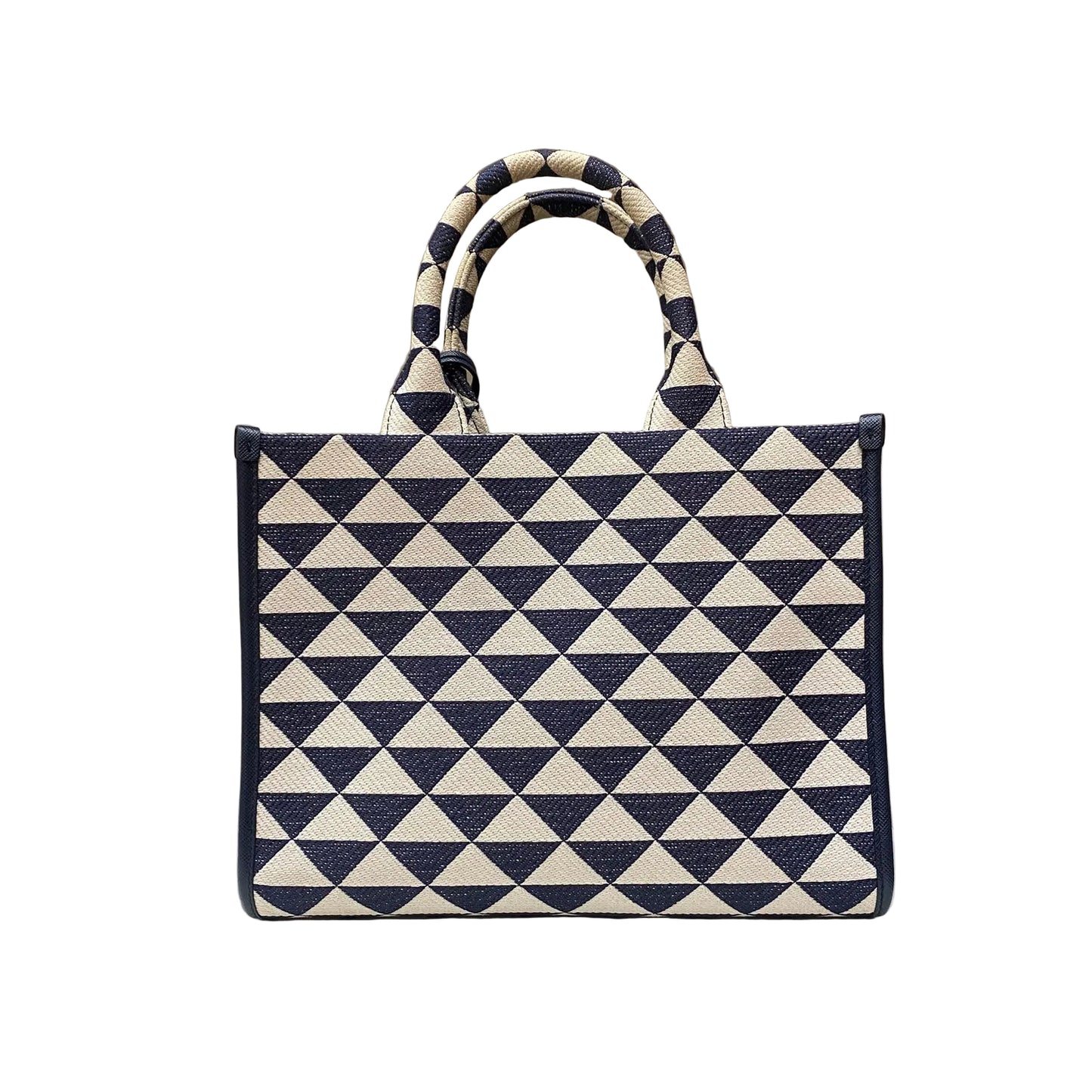 Bolsa Prada Symbole Tote Estampa Azul