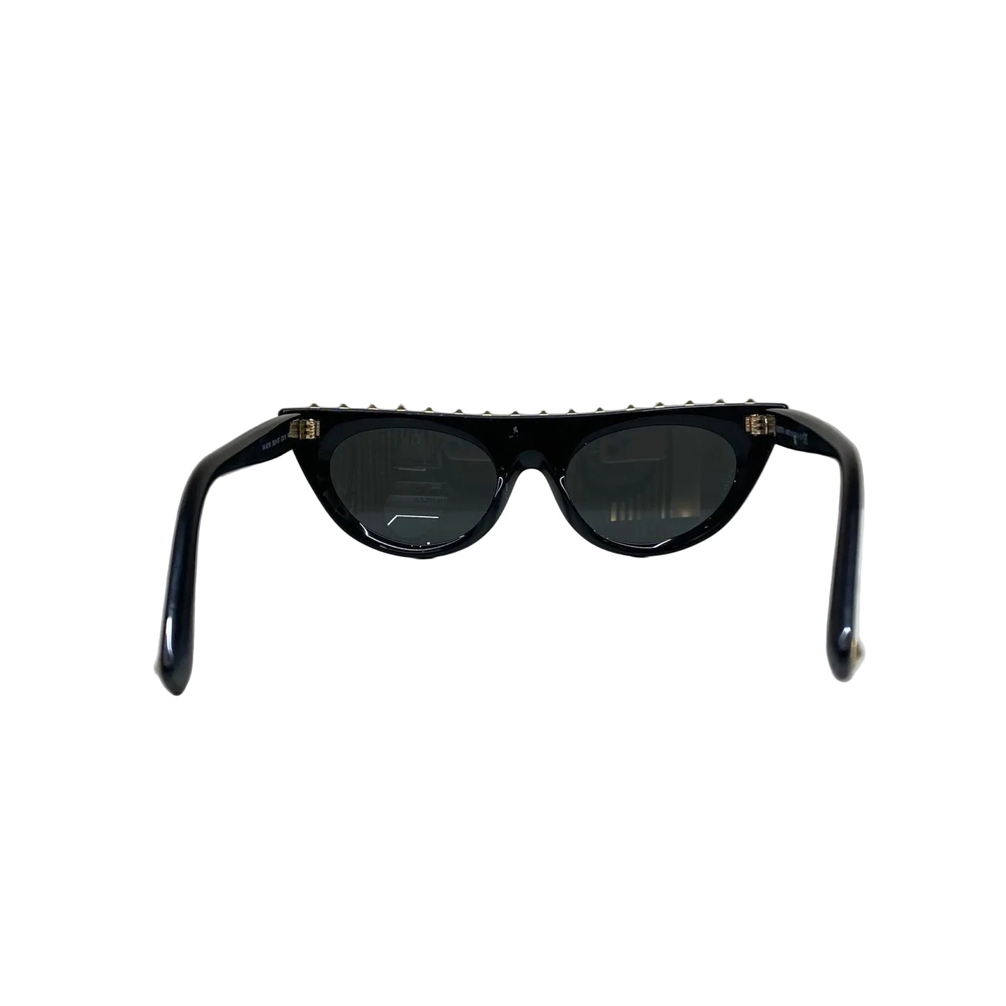 Óculos Valentino Preto Com Spikes Dourados