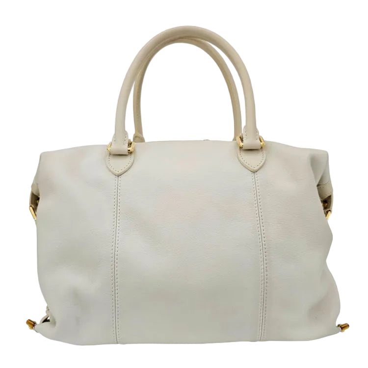 Bolsa Louis Vuitton Sac Louis Veau Off White