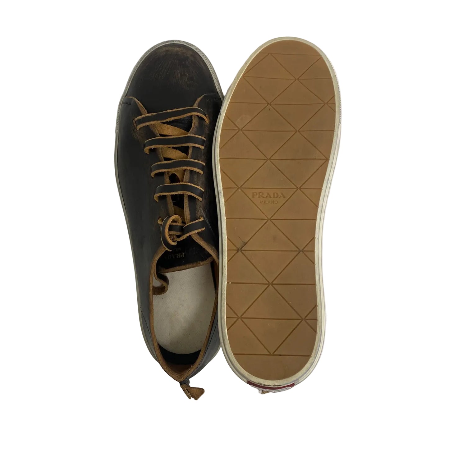Tenis Prada Envelhecido Tam 37,5 Br
