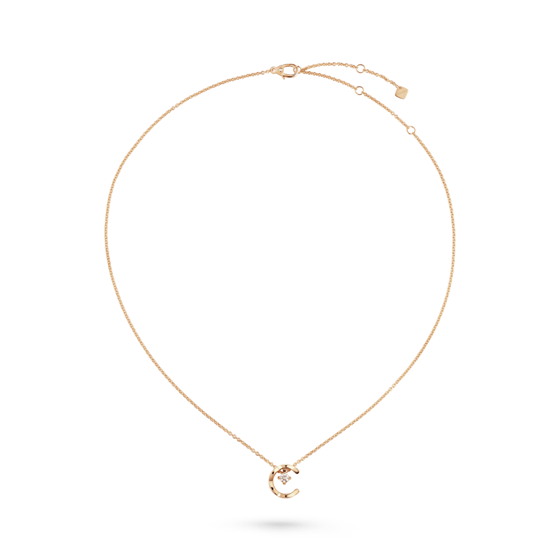 Colar Chanel Coco Ouro Beige