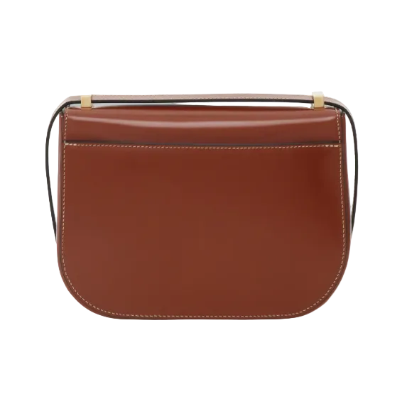 Bolsa Ferragamo Double Gancini North-South Caramelo