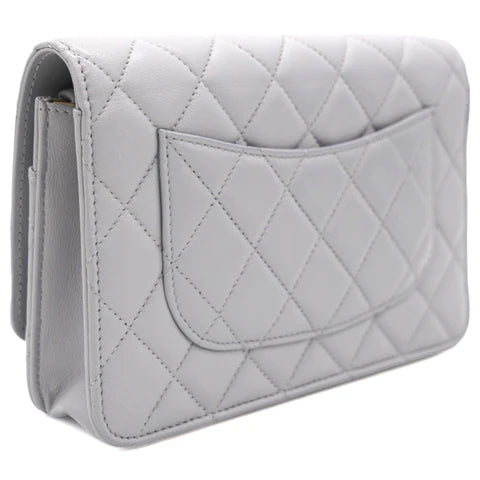 Bolsa Chanel Pearl Crush On Chain Cinza