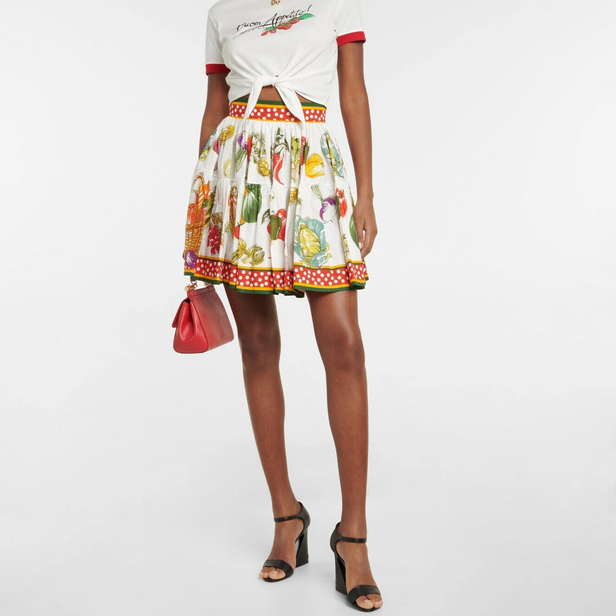 Saia Dolce e Gabbana colorida Tam. 36 br