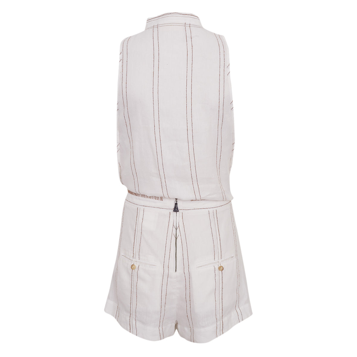 Conjunto De Goeye Off White Linho Tam. 36 Br