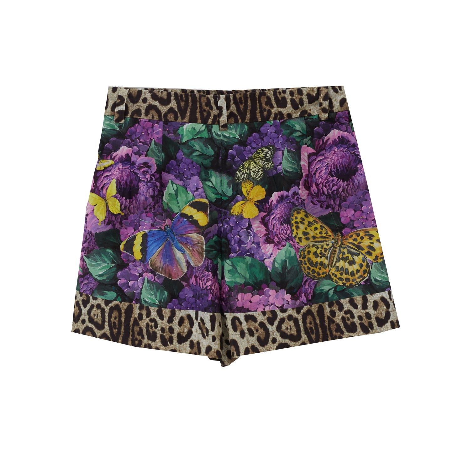 Conjunto Dolce & Gabbana Animal Print com Flores Tam.36 Br