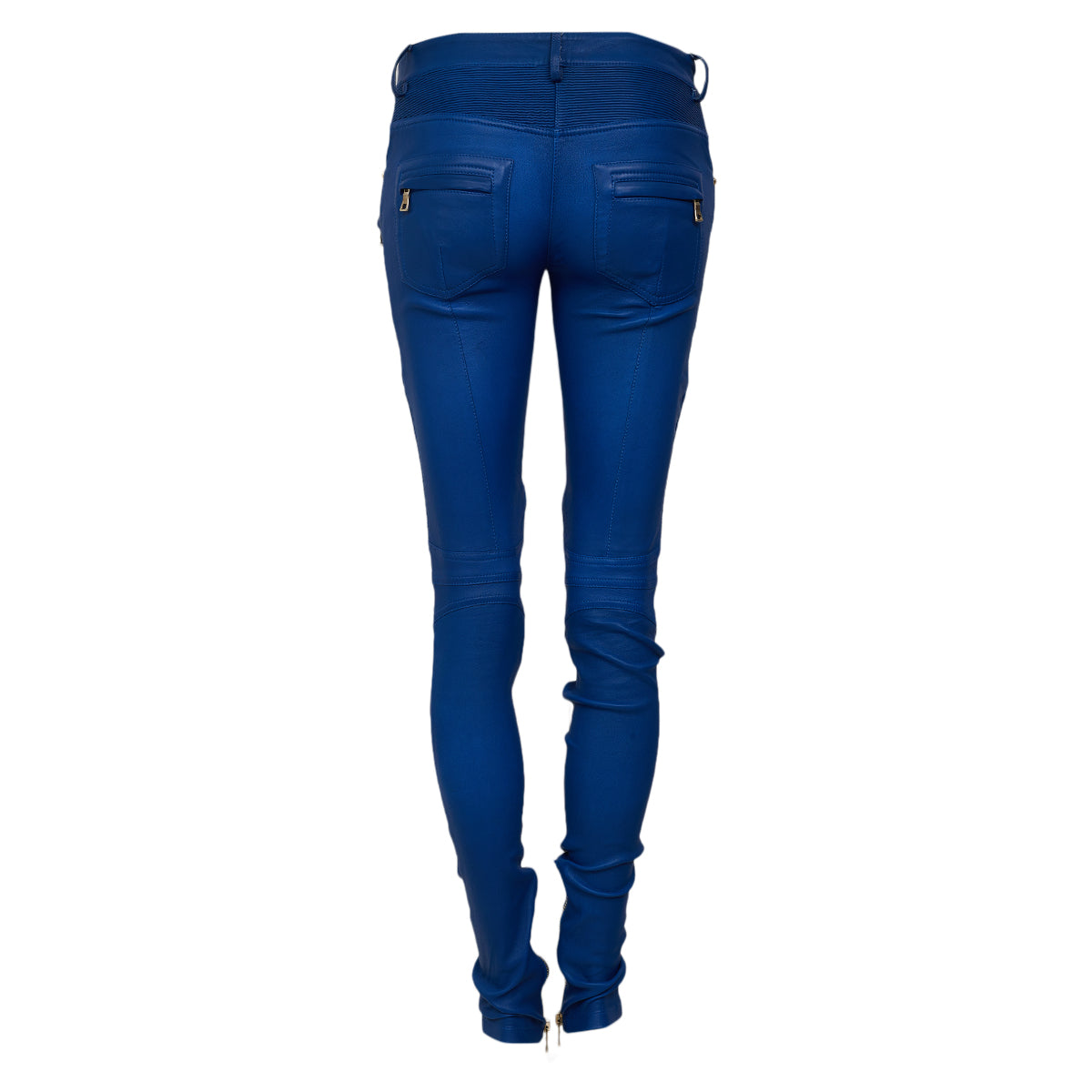 Calça Balmain Azul Tam 34 Br