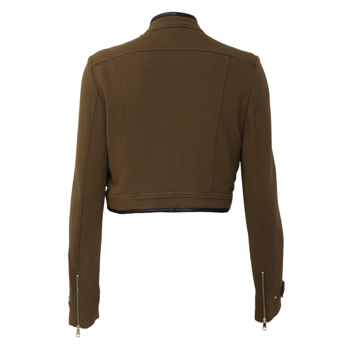 Casaco Burberry London Biker Jacket Verde Tam G BR