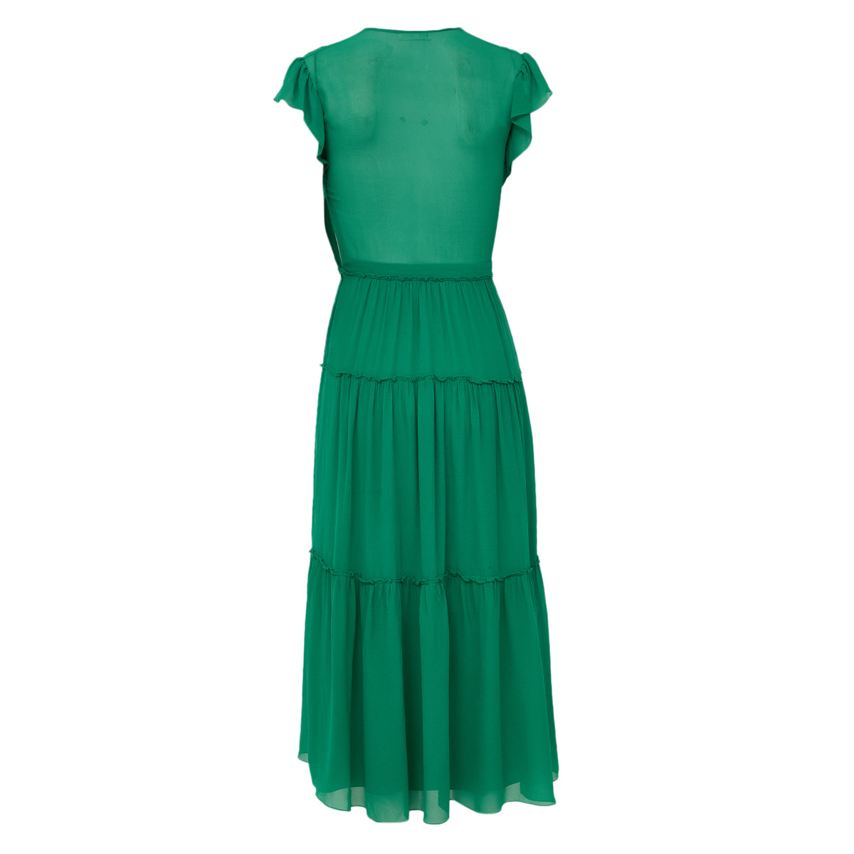 Vestido NK Em Seda Verde Tam 36 Br
