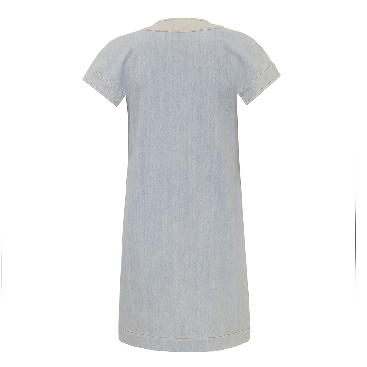 Vestido Chanel Jeans Azul Claro TAM. 36 BR